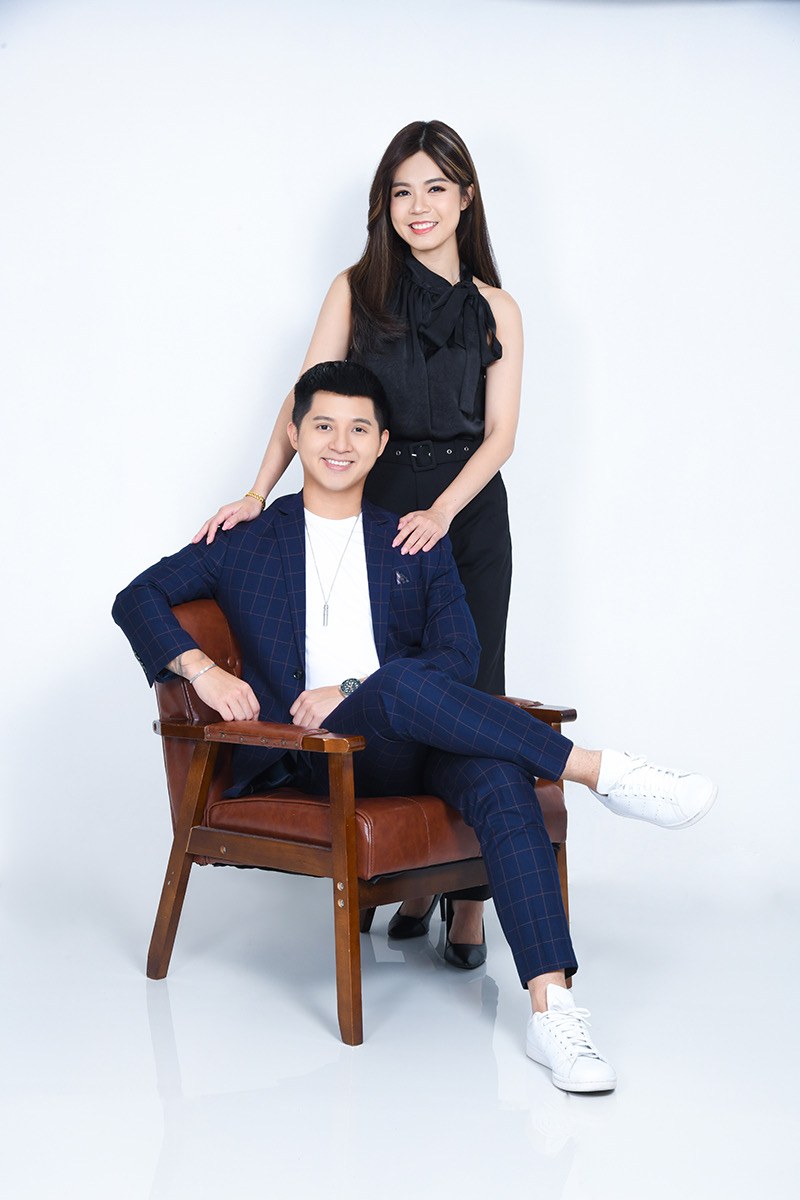 Stefan and Jodi, husband and wife property agents at PropNex Realty in Singapore